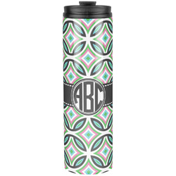 Geometric Circles Stainless Steel Skinny Tumbler - 20 oz (Personalized)