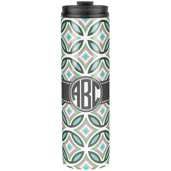 Geometric Circles Stainless Steel Tumbler 20 Oz - Front