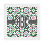 Geometric Circles Standard Decorative Napkins (Personalized)