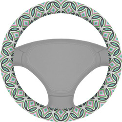 Geometric Circles Steering Wheel Cover (Personalized)