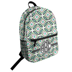 Geometric Circles Student Backpack (Personalized)