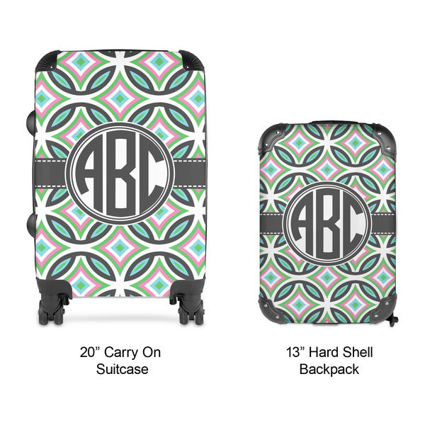 Geometric Circles Suitcase Set 4 - APPROVAL