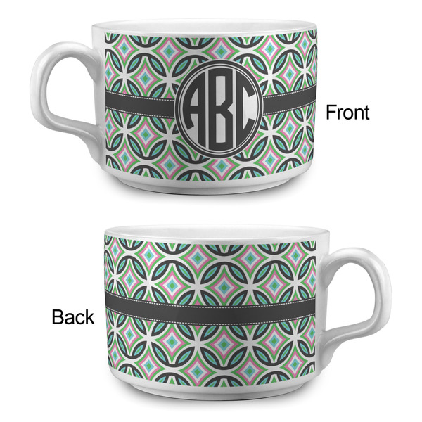 Geometric Circles Tea Cup - Single Apvl