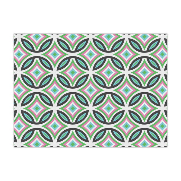 Custom Geometric Circles Large Tissue Papers Sheets - Heavyweight