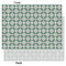 Geometric Circles Tissue Paper - Lightweight - Large - Front & Back