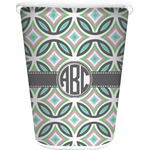 Geometric Circles Waste Basket (Personalized)