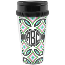 Geometric Circles Acrylic Travel Mug without Handle (Personalized)