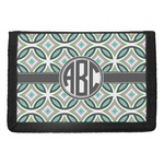 Geometric Circles Trifold Wallet (Personalized)