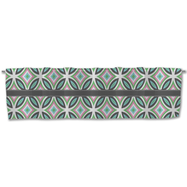 Geometric Circles Valance - Front