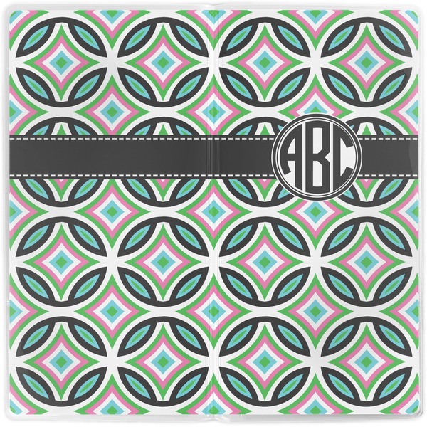 Geometric Circles Vinyl Document Wallet - Apvl