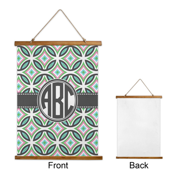 Geometric Circles Wall Hanging Tapestry - Portrait - APPROVAL