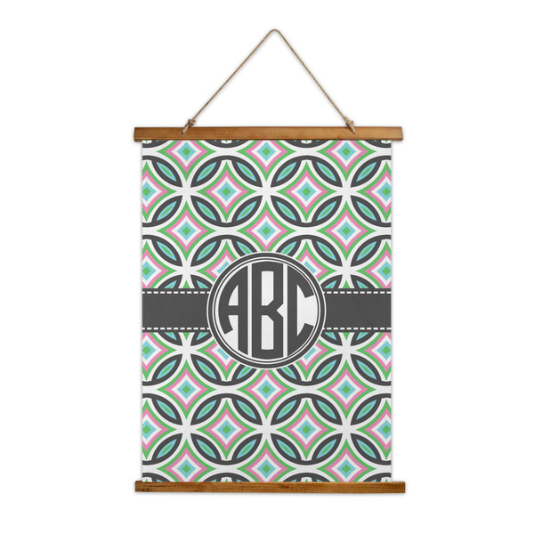 Custom Geometric Circles Wall Hanging Tapestry (Personalized)