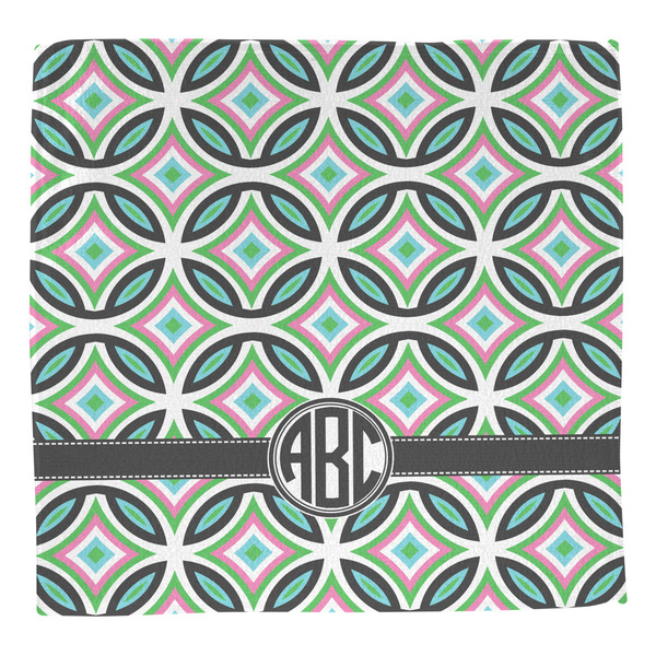 Geometric Circles Washcloth - Front - No Soap