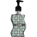 Geometric Circles Wave Bottle Soap / Lotion Dispenser (Personalized)
