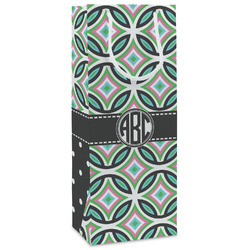 Geometric Circles Wine Gift Bags (Personalized)