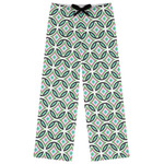 Geometric Circles Womens Pajama Pants - XL