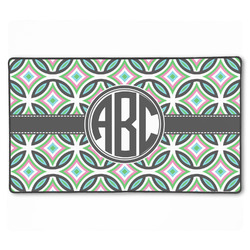 Geometric Circles XXL Gaming Mouse Pad - 24" x 14" (Personalized)