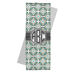 Geometric Circles Yoga Mat Towel (Personalized)