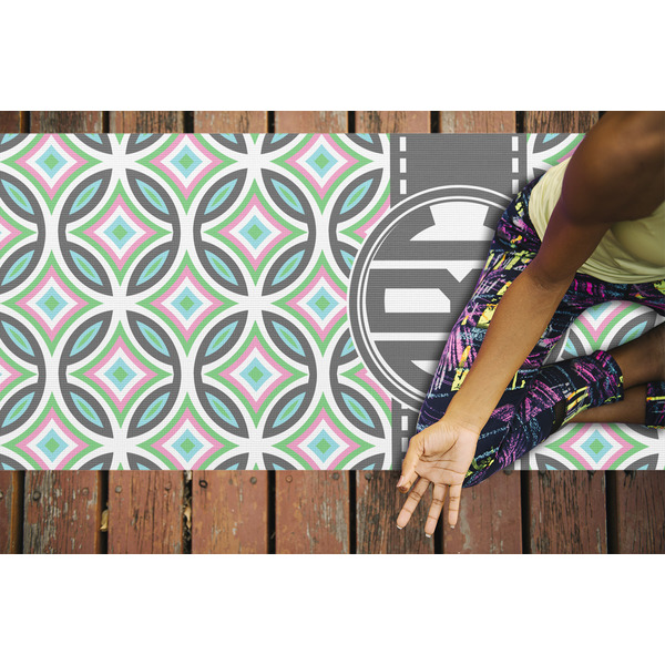Geometric Circles Yoga Mats - LIFESTYLE