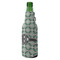 Geometric Circles Zipper Bottle Cooler - ANGLE (bottle)