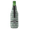 Geometric Circles Zipper Bottle Cooler - BACK (bottle)