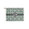 Geometric Circles Zipper Pouch Small (Front)
