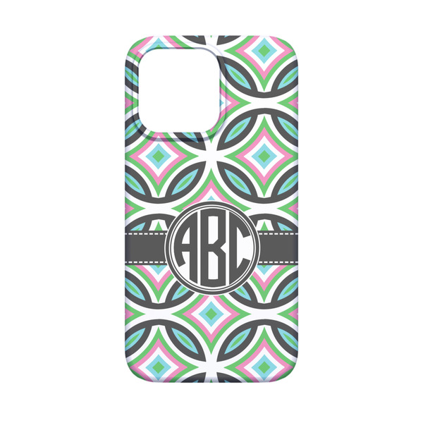 Geometric Circles iPhone 13 Mini Case - Back