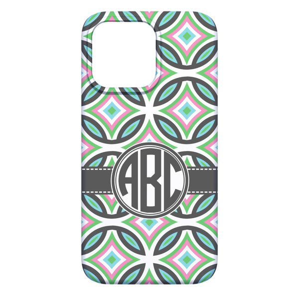 Geometric Circles iPhone 13 Pro Max Case - Back
