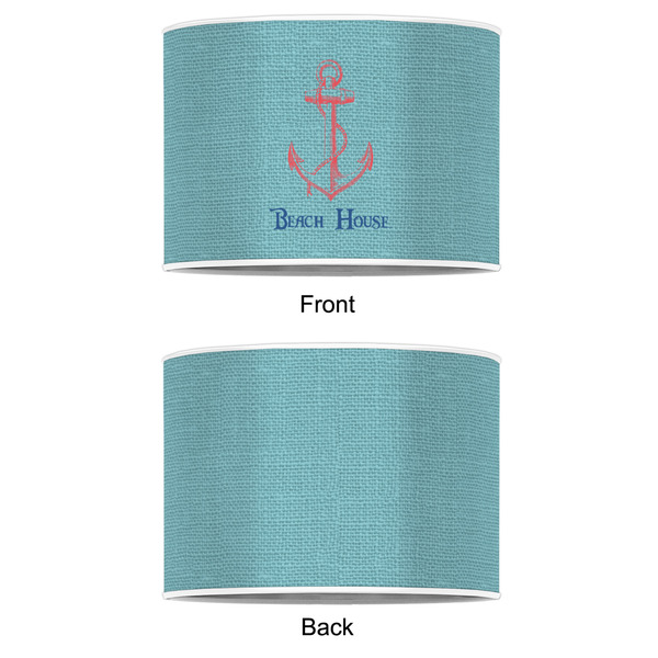 Chic Beach House 12" Drum Lampshade - APPROVAL (Poly Film)