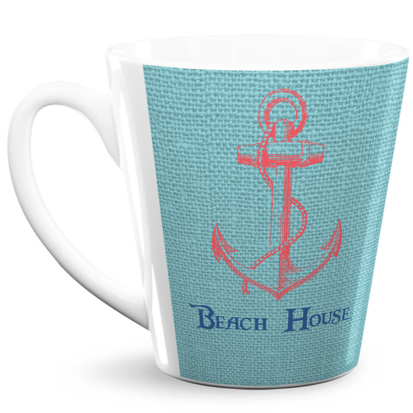 Custom Chic Beach House 12 Oz Latte Mug