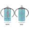 Chic Beach House 12 oz Stainless Steel Sippy Cups - APPROVAL