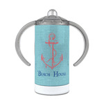 Chic Beach House 12 oz Stainless Steel Sippy Cup