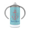 Chic Beach House 12 oz Stainless Steel Sippy Cups - FRONT
