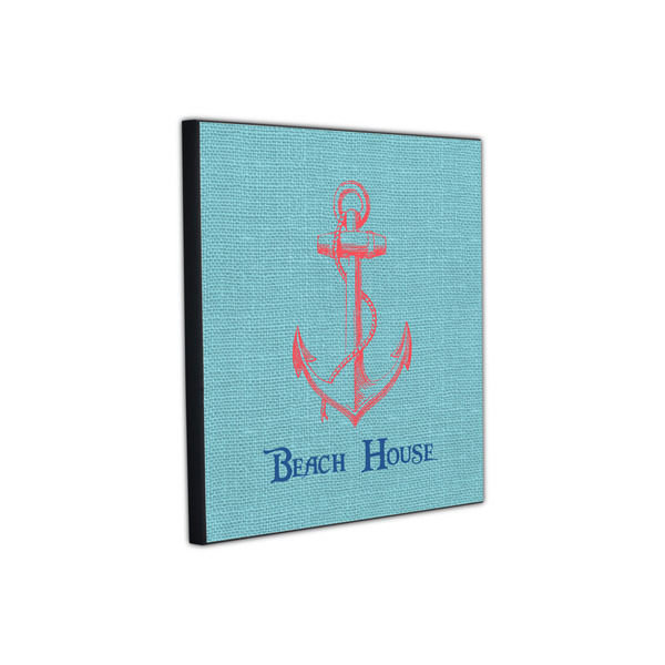 Chic Beach House 12x12 Wood Print - Angle View