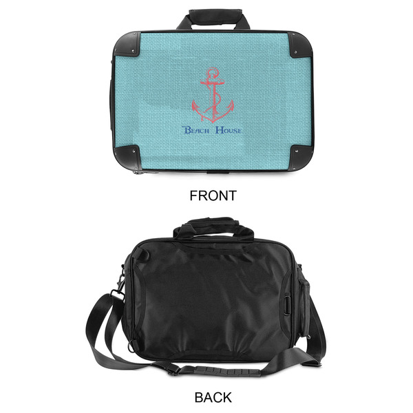 Chic Beach House 15" Hard Shell Briefcase - APPROVAL