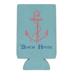 Chic Beach House Can Cooler