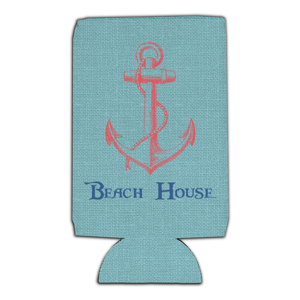 Chic Beach House 16oz Can Sleeve - Set of 4 - FRONT