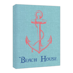 Chic Beach House Canvas Print - 16x20
