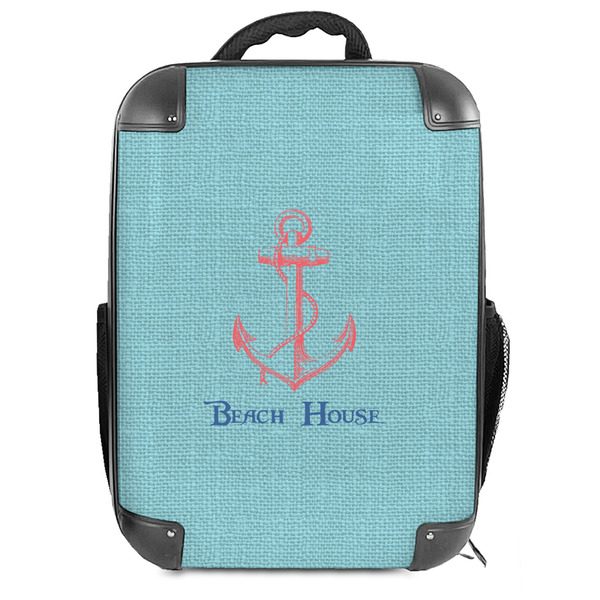 Custom Chic Beach House Hard Shell Backpack
