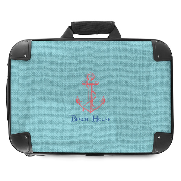 Custom Chic Beach House Hard Shell Briefcase - 18"