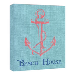Chic Beach House Canvas Print - 20x24