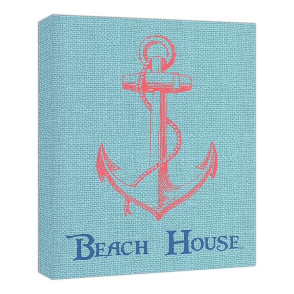 Custom Chic Beach House Canvas Print - 20x24