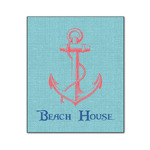Chic Beach House Wood Print - 20x24