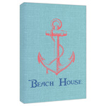 Chic Beach House Canvas Print - 20x30