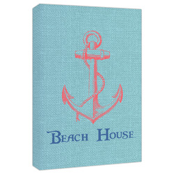 Chic Beach House Canvas Print - 20x30