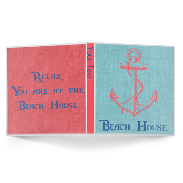 Chic Beach House 3-Ring Binder Approval- 1in