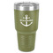 Chic Beach House 30 oz Stainless Steel Tumbler - Olive - Single-Sided