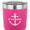 Chic Beach House 30 oz Stainless Steel Ringneck Tumbler - Pink - CLOSE UP