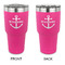 Chic Beach House 30 oz Stainless Steel Tumbler - Pink - Double Sided