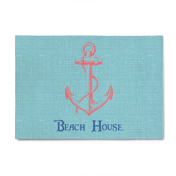 Custom Chic Beach House 4' x 6' Indoor Area Rug